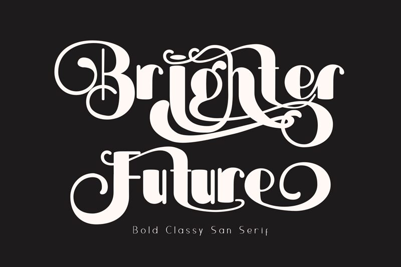 Brighter Czcionka