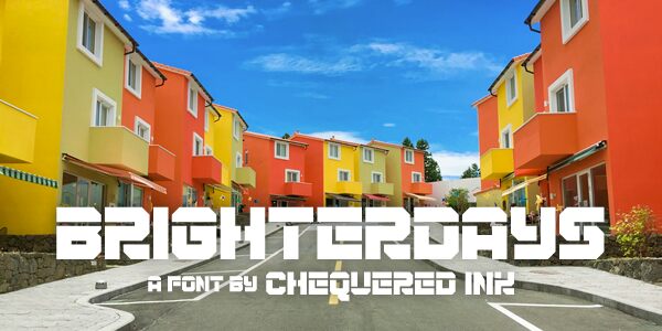 Brighterdays Schriftart