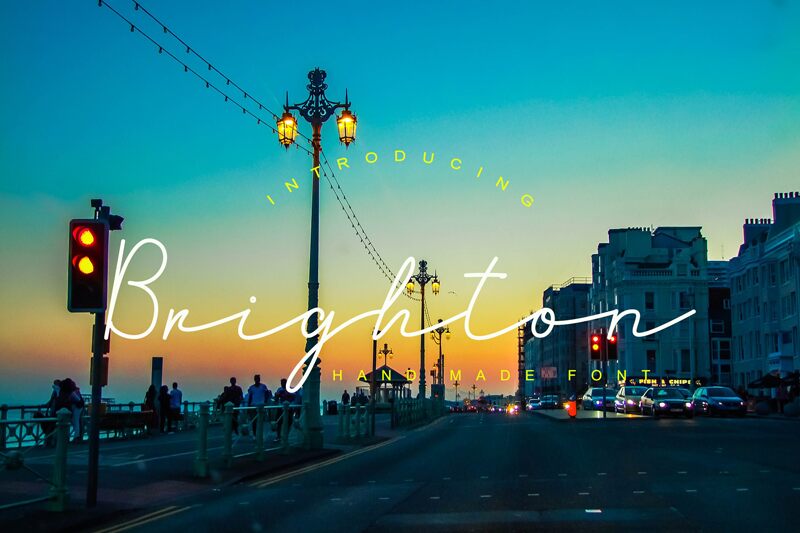 Brighton 字体