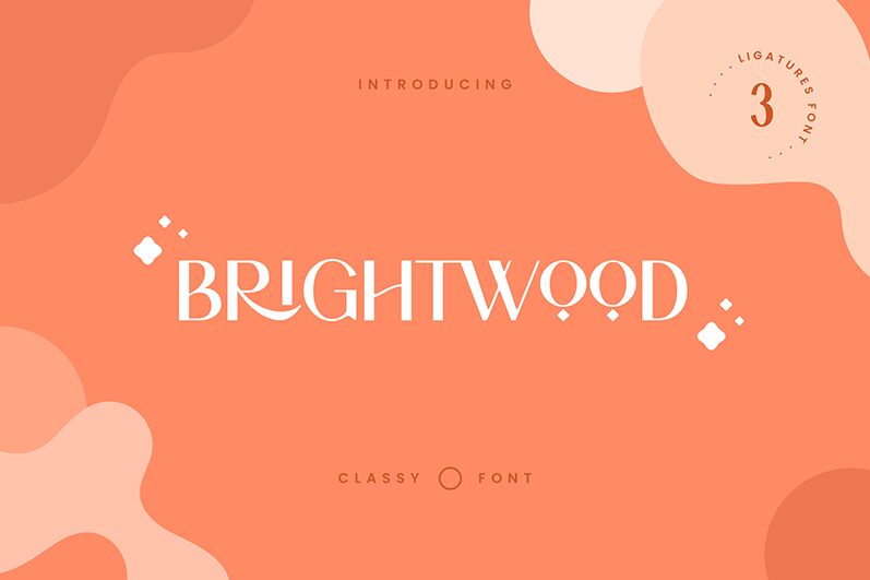 Brightwood 字体