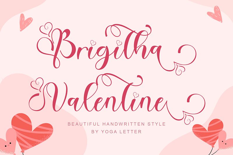 Brigitha Valentine Font