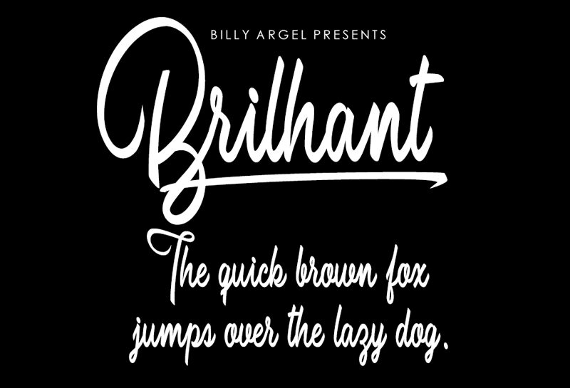 Brilhant Schriftart