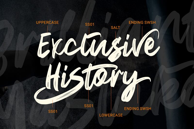 Brilliant Mastaka Schriftart