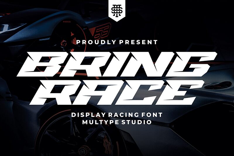 Bring Race Schriftart