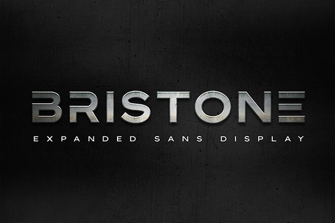 Bristone Schriftart