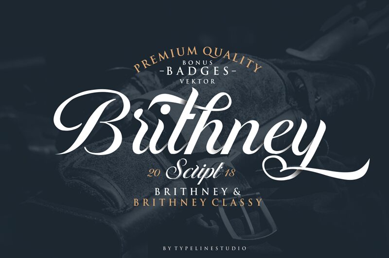 Brithney font | Fonts2u.com