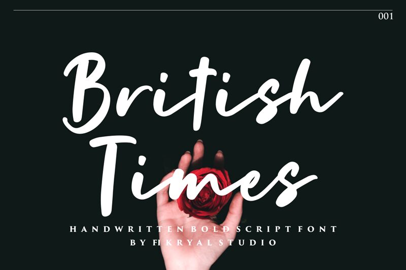 British Times Carattere