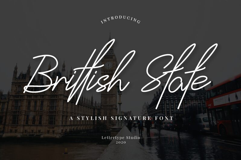 British State Czcionka