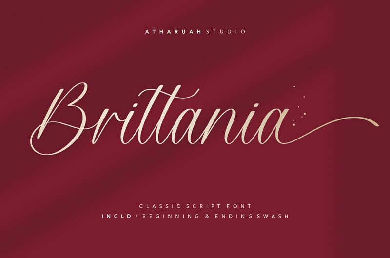 Brittania font | Fonts2u.com