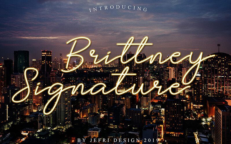 Brittney Signature Fuente