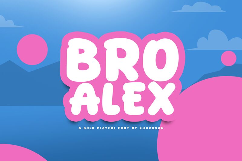 Bro Alex الخط 