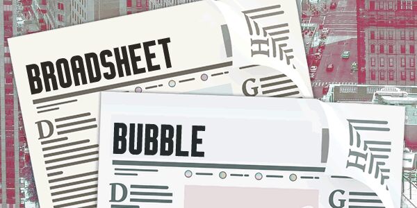 Broadsheet Bubble 字体