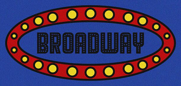 Broadway Shadow Regular — Presentazione del carattere