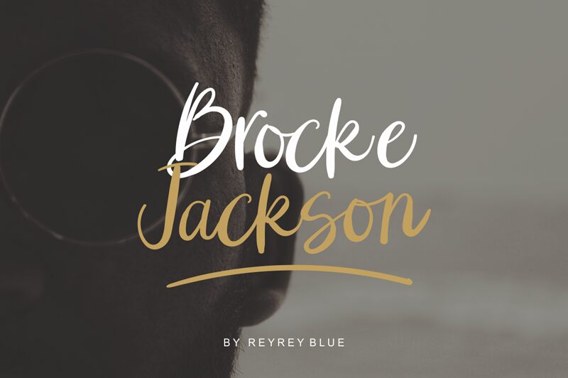 Brocke Jackson Czcionka