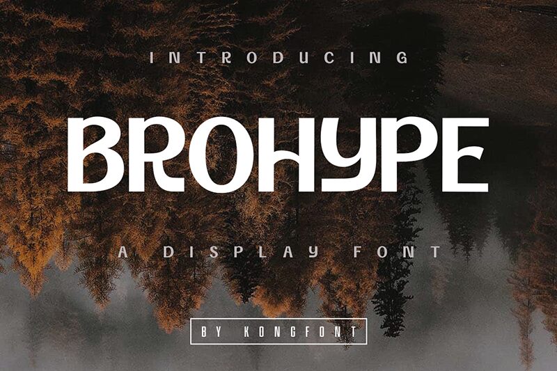 Brohype Carattere