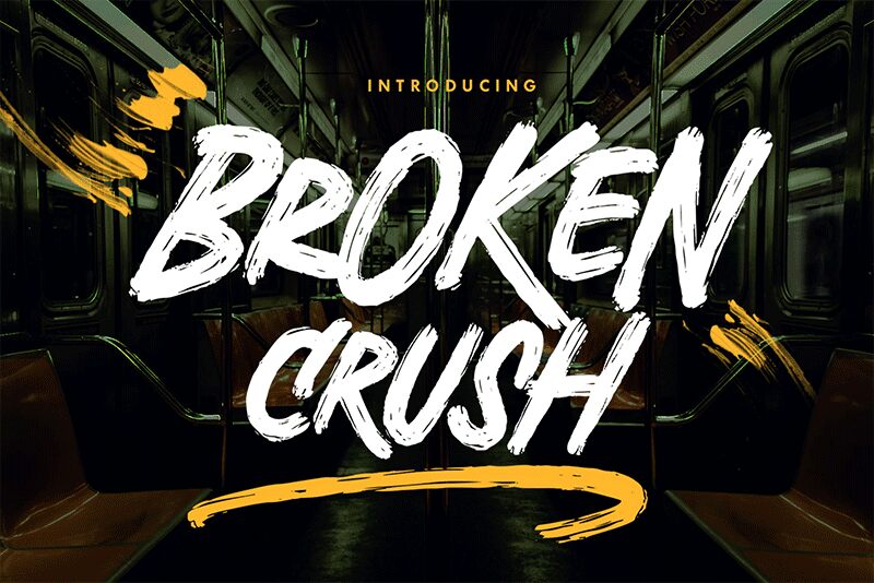 Broken Crush الخط 