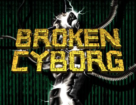 Broken Cyborg Czcionka