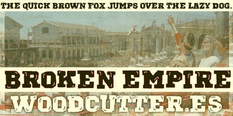 Broken Empire 字体