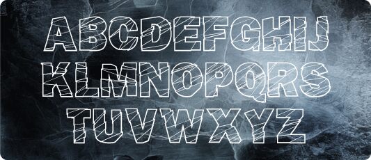 Broken Fluid Czcionka