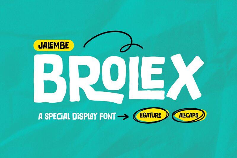 Brolex Шрифт