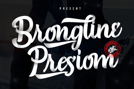 Brongline Presiom Czcionka