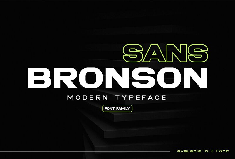 BRONSON Czcionka