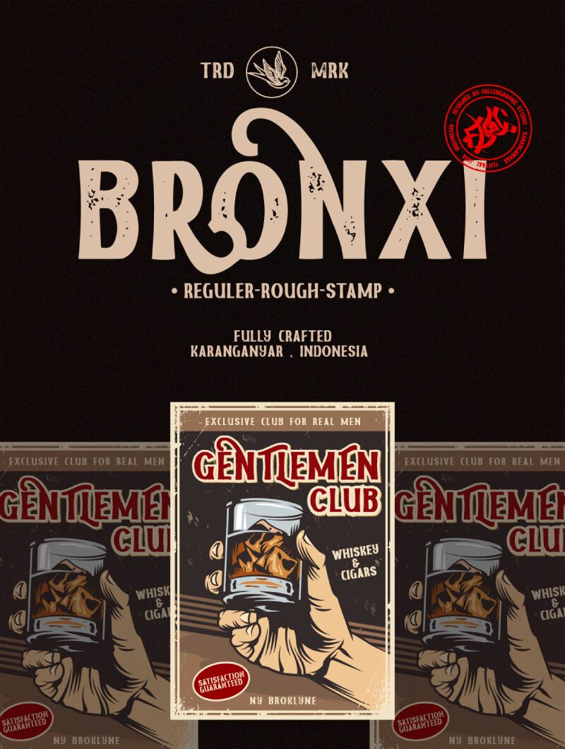 Bronxi Шрифт