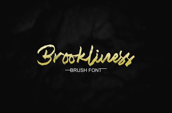 Brookliness Schriftart