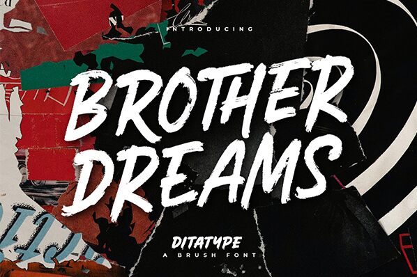 Brother Dreams Druh písma