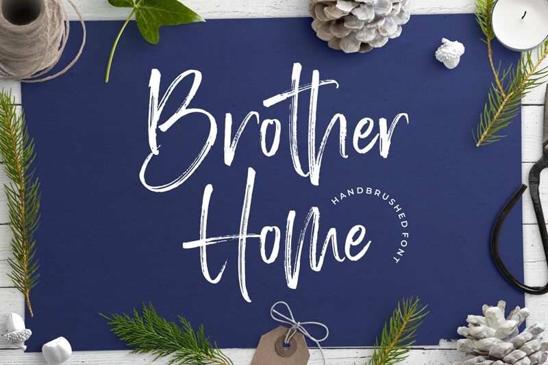 Brother Home 字体