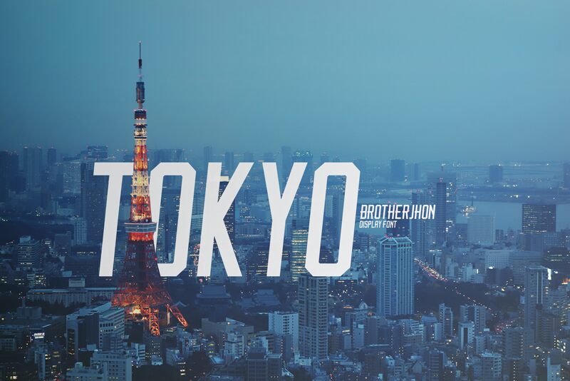 BrotherJhon Schriftart