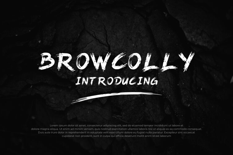 Browcolly Czcionka