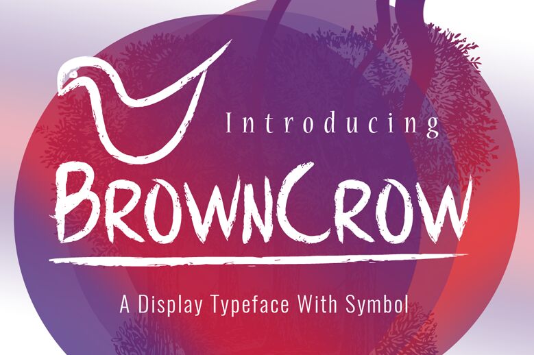 BrownCrow Schriftart