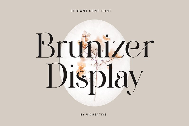 BrunizerDisplay Fuente | Fonts2u.com