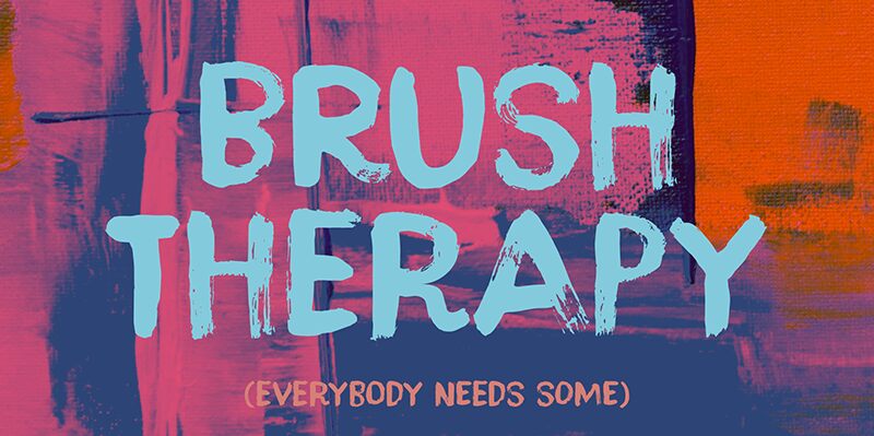 Brush Therapy Druh písma