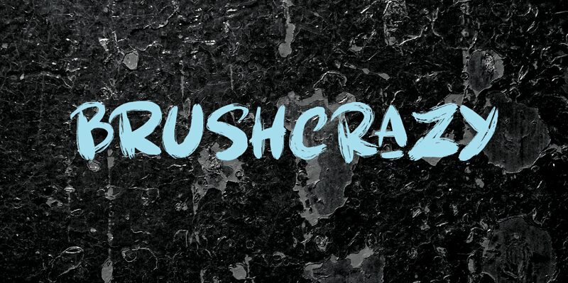 Brushcrazy Carattere