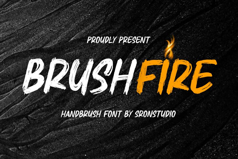 Brushfire Czcionka