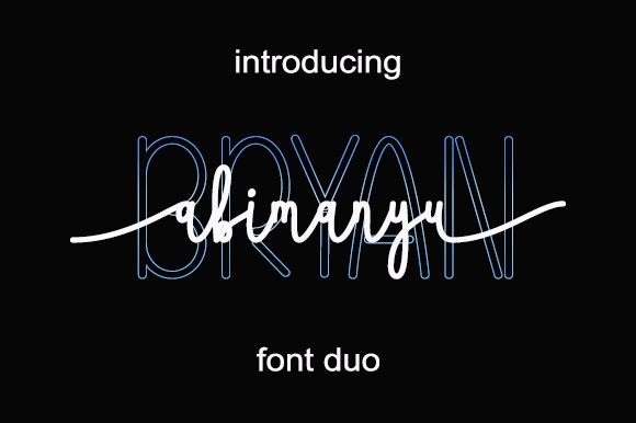 Bryan الخط
