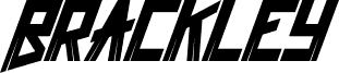 Brackley Demo Italic