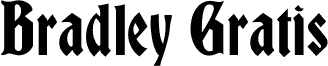 Anteprima del carattere Bradley Gratis
