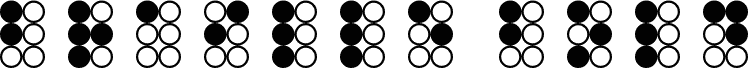 braille bold Regular