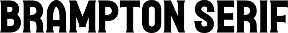 BramptonSerifRegularDemo