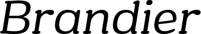 BrandierTrial-Italic
