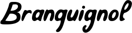 Branquignol 字体