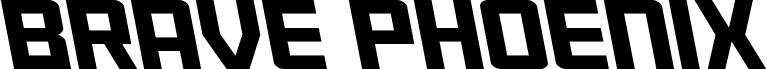 معاينة خط Brave Phoenix Leftalic