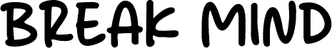 Break Mind font