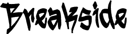 Preview of the Breakside font