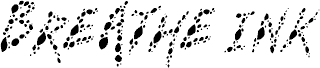 Breathe Ink font