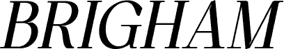 BRIGHAM Italic