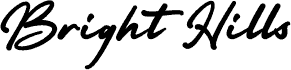 Bright Hills font